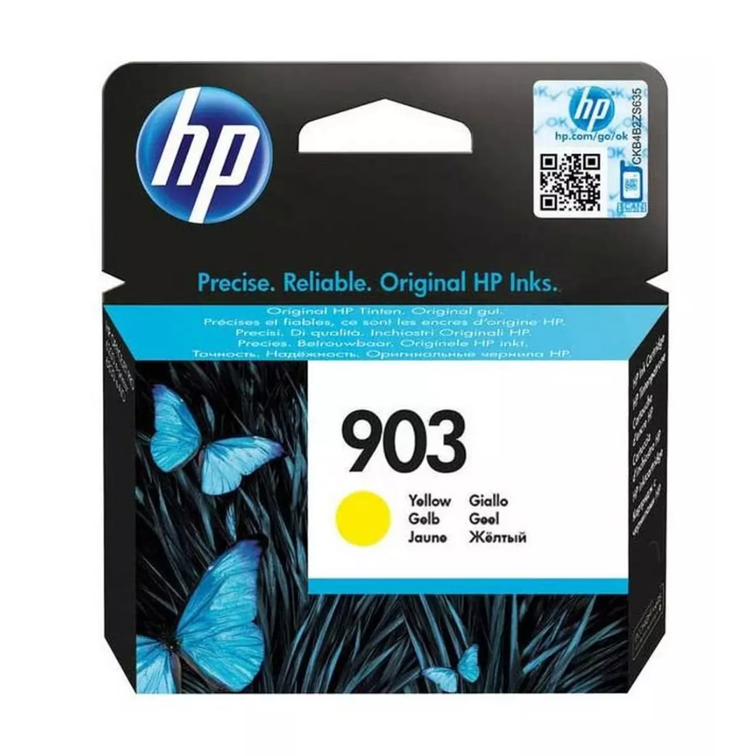 HP 903 Yellow Ink Cartridge – 300 Pages High-Yield Printing