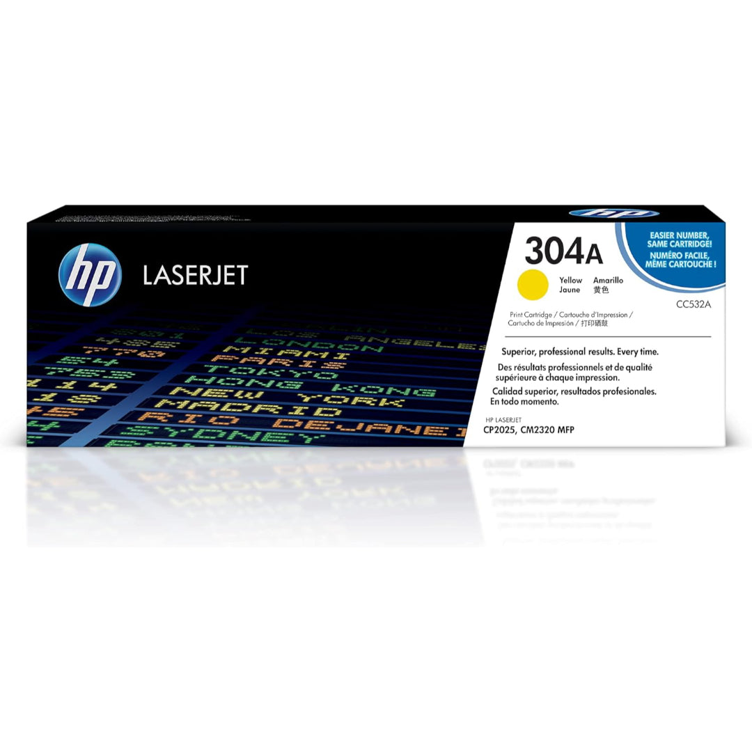 HP 304A Yellow Original LaserJet Toner Cartridge