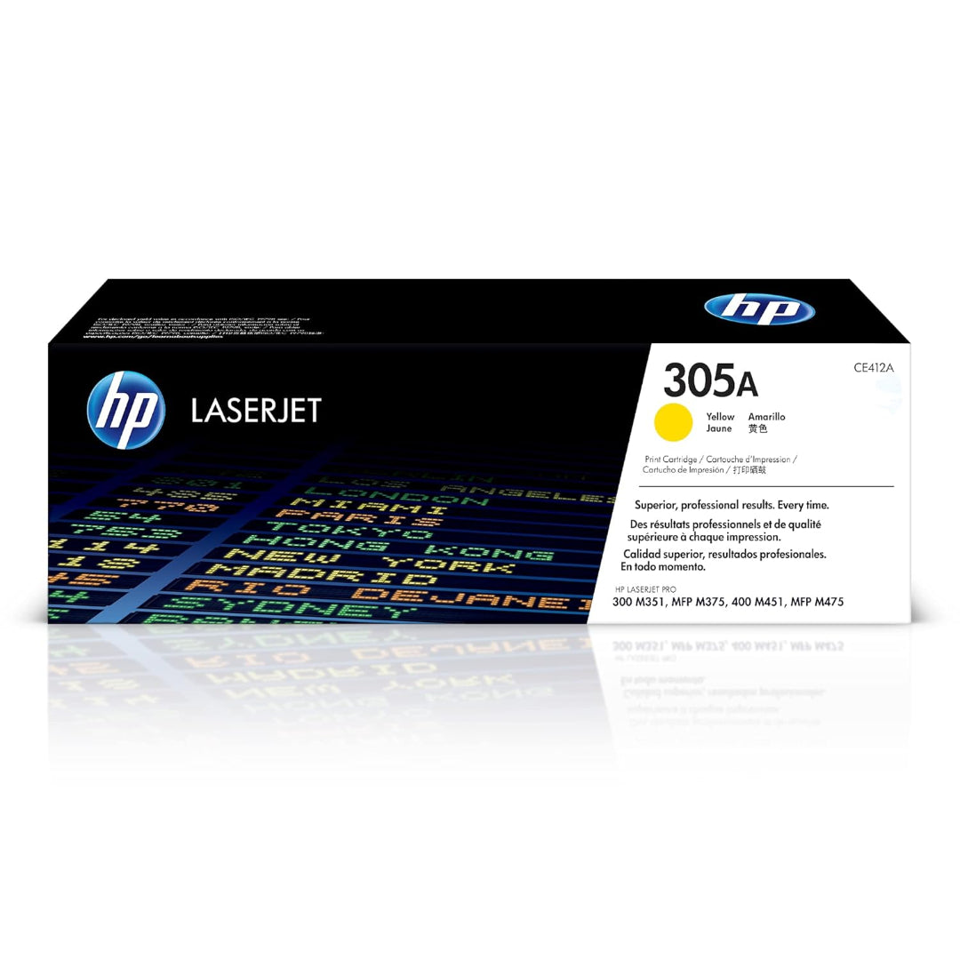 HP 305A Yellow Original LaserJet Toner Cartridge