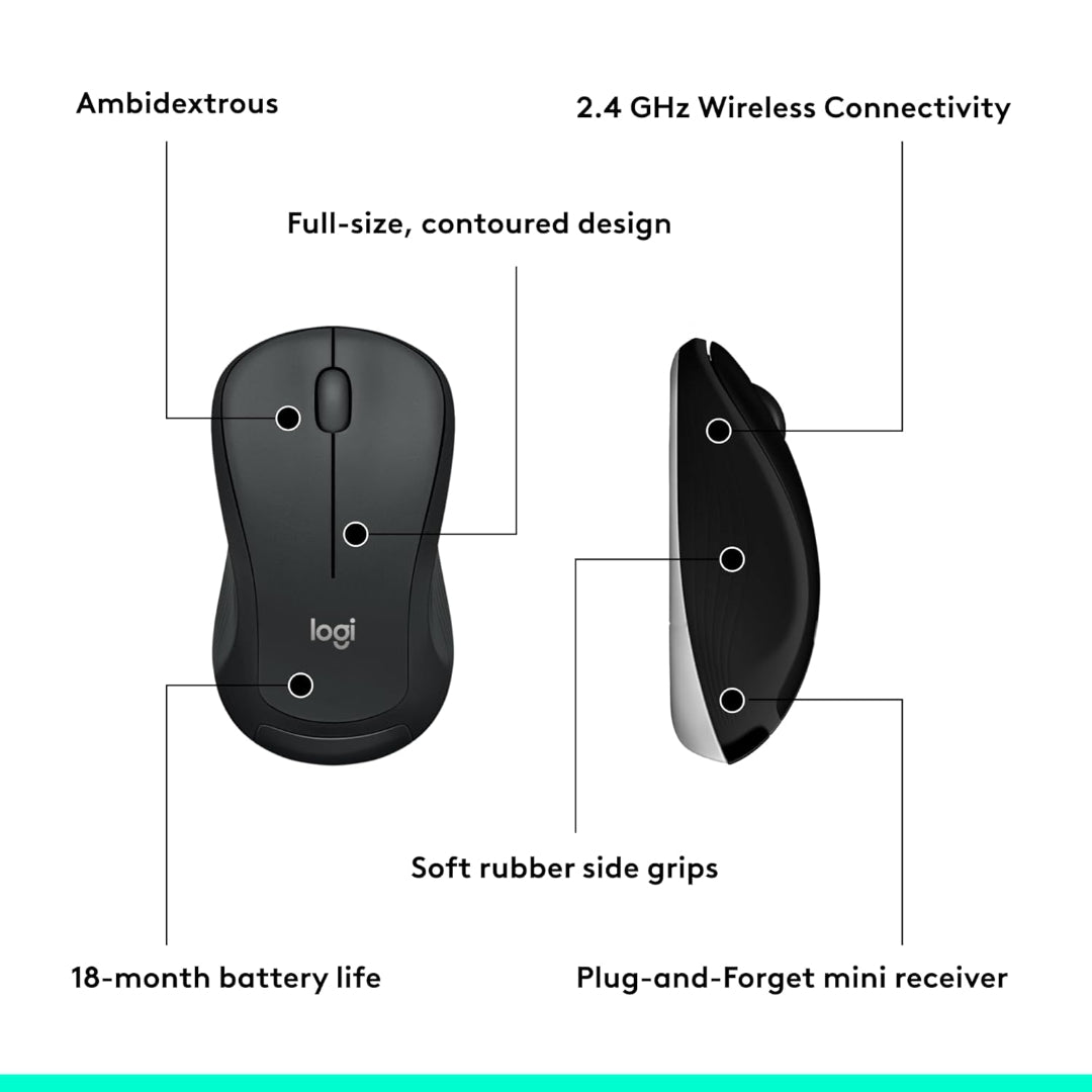 Logitech MK540 Advanced Wireless Keyboard and Mouse Combo