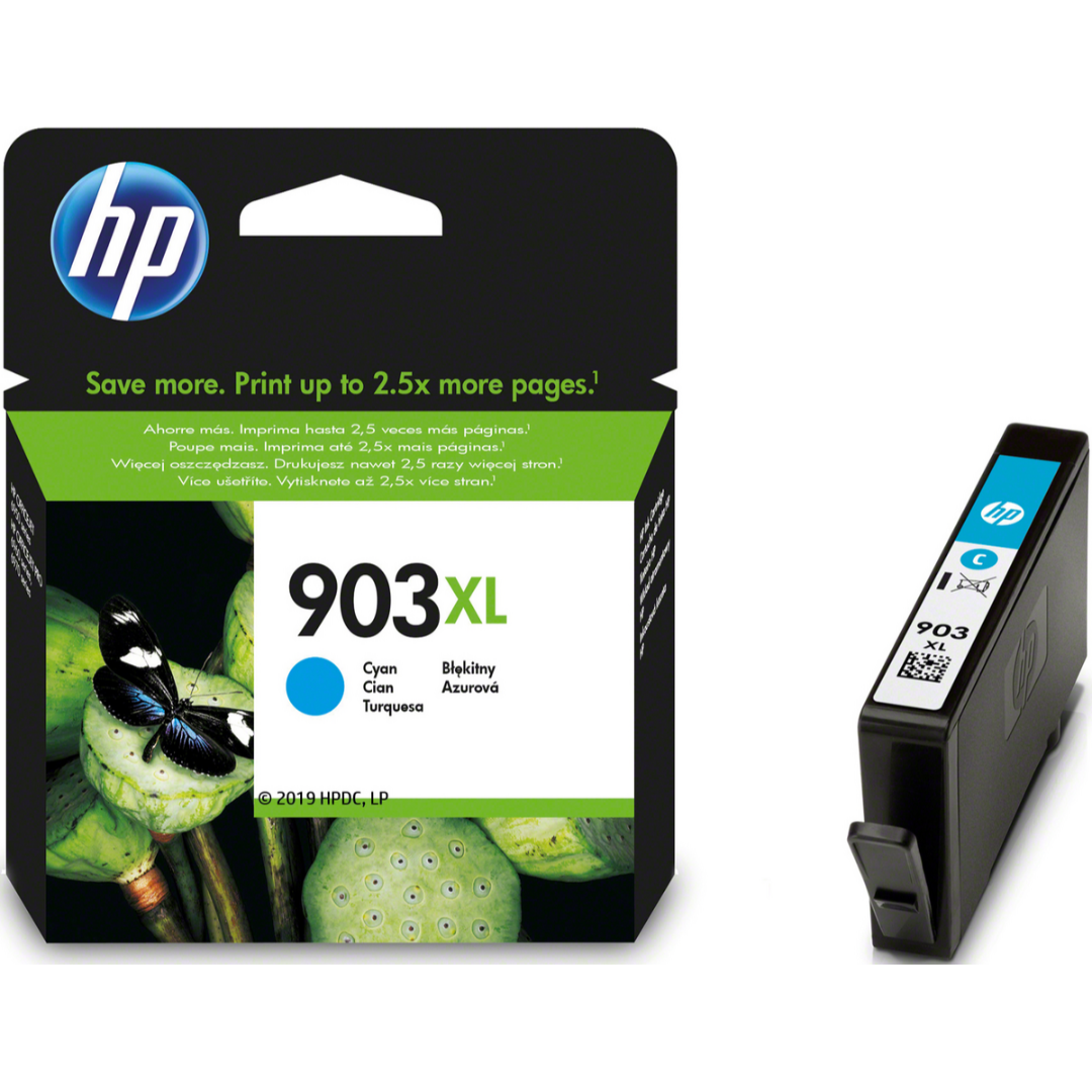 خرطوشة حبر HP 903XL سماوي - 825 صفحة / 8.7 بيكولتر / لون سماوي / خرطوشة حبر