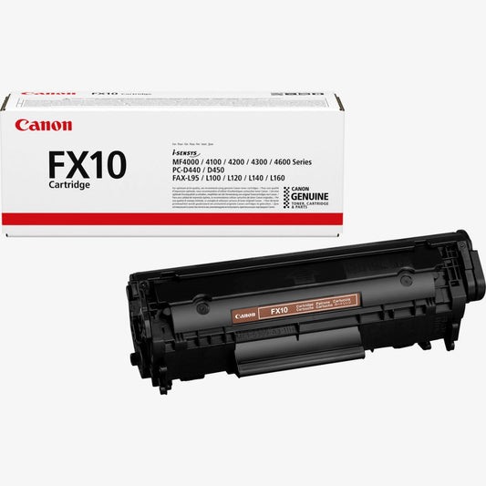 خرطوشة حبر أسود Canon FX-10 – أداء طباعة موثوق