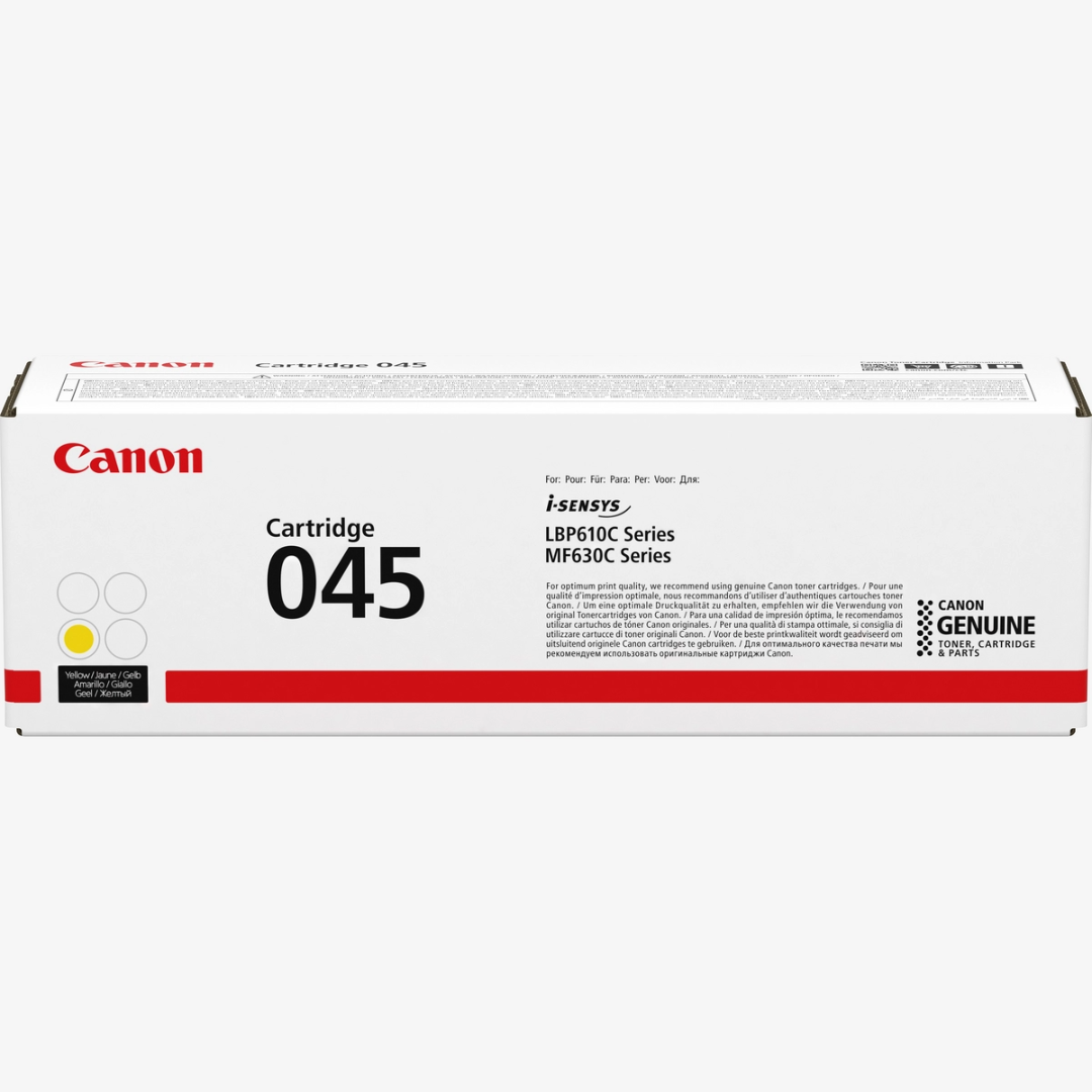 Canon 045Y Yellow Toner Cartridge | High-Yield Printing