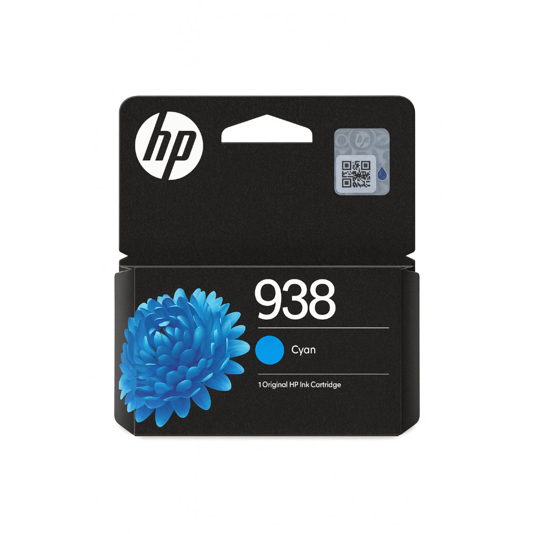 خرطوشة حبر HP 938 الأصلية باللون السماوي
