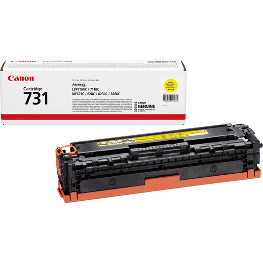 Canon 731Y Yellow Toner Cartridge for Laser Printers