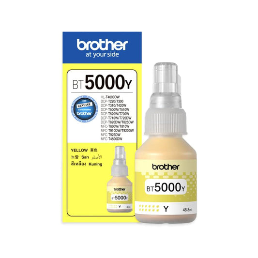 Brother BT5000Y Yellow Ink Bottle