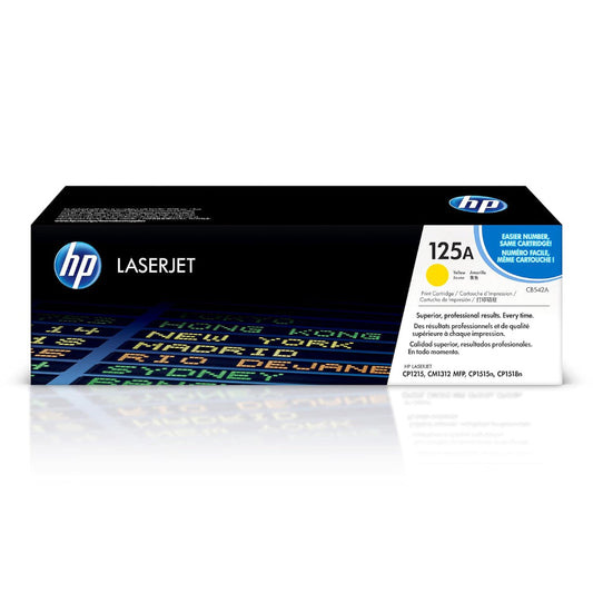 HP 125A Yellow Original LaserJet Toner Cartridge