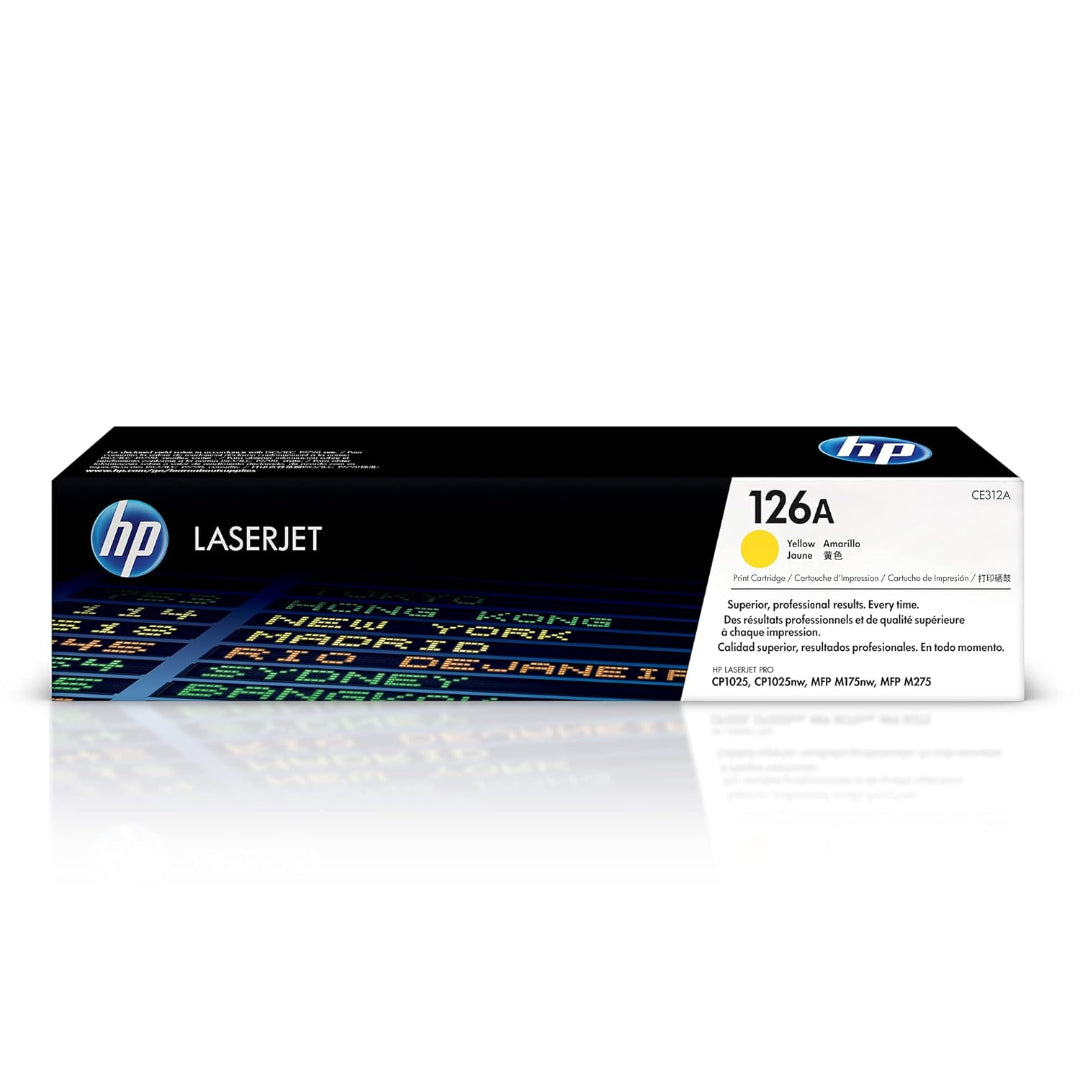 HP 126A Yellow Original LaserJet Toner Cartridge