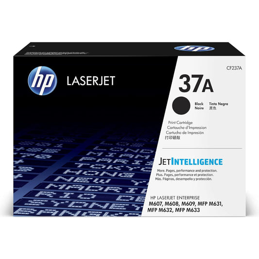 HP 37A Black Original LaserJet Toner Cartridge