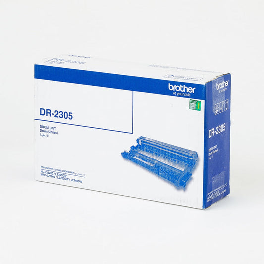 وحدة أسطوانة Brother DR-2305 - أسطوانة سوداء عالية الإنتاجية