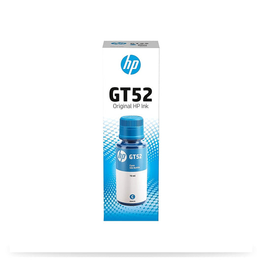 HP GT52 70-ml Cyan Original Ink Bottle with 8,000 Pages Yield