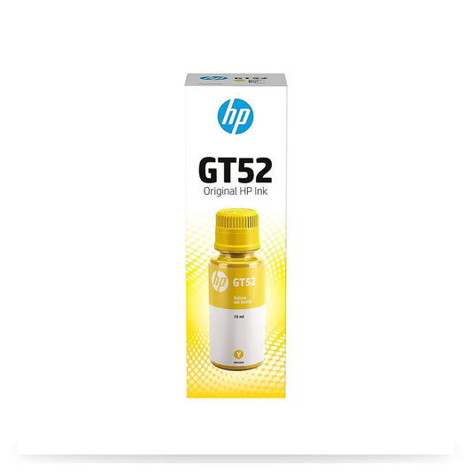 HP GT52 70-ml Yellow Original Ink Bottle with 8,000 Pages Yield