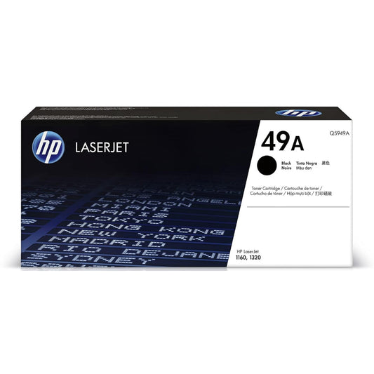 HP 49A Black Original LaserJet Toner Cartridge