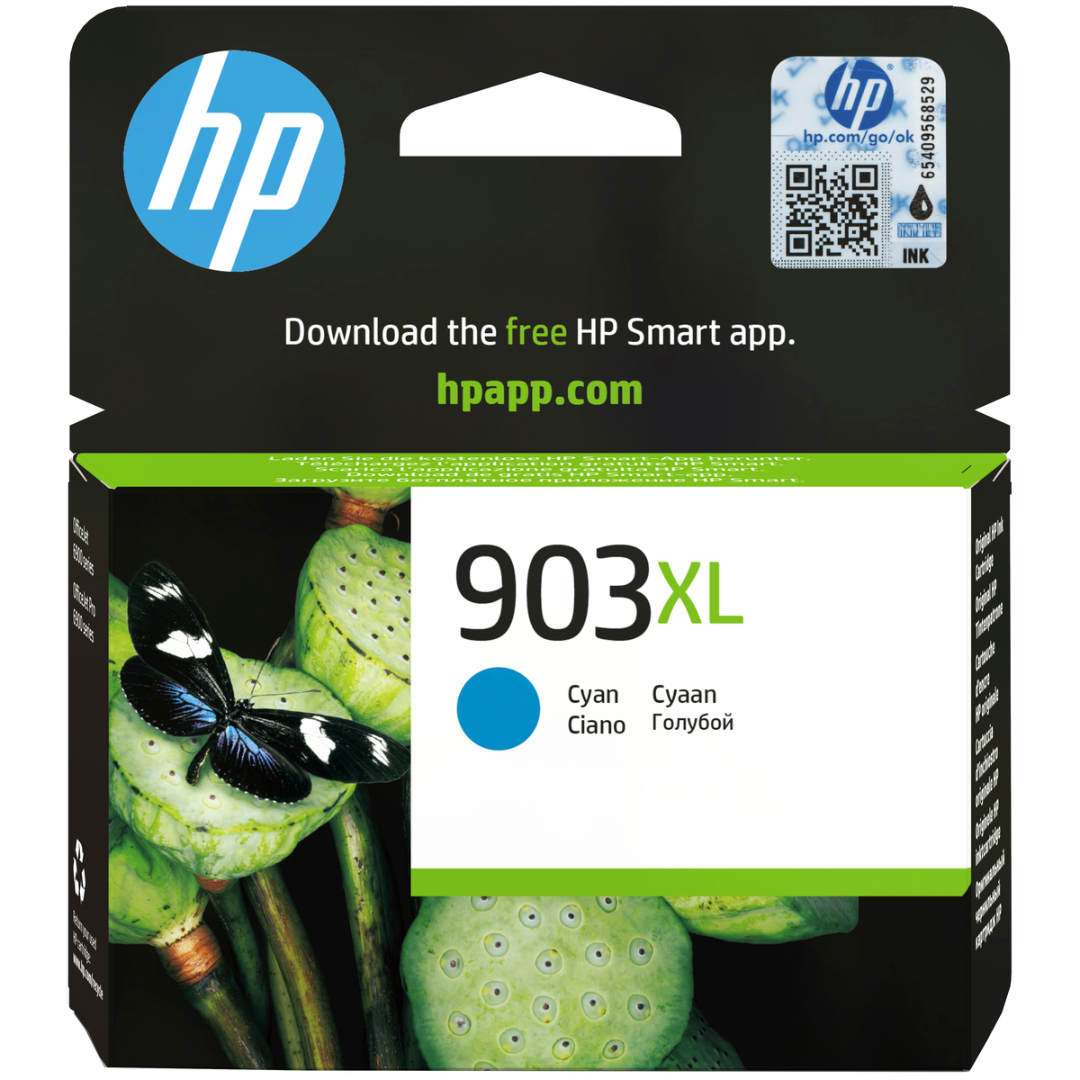 خرطوشة حبر HP 903XL سماوي - 825 صفحة / 8.7 بيكولتر / لون سماوي / خرطوشة حبر