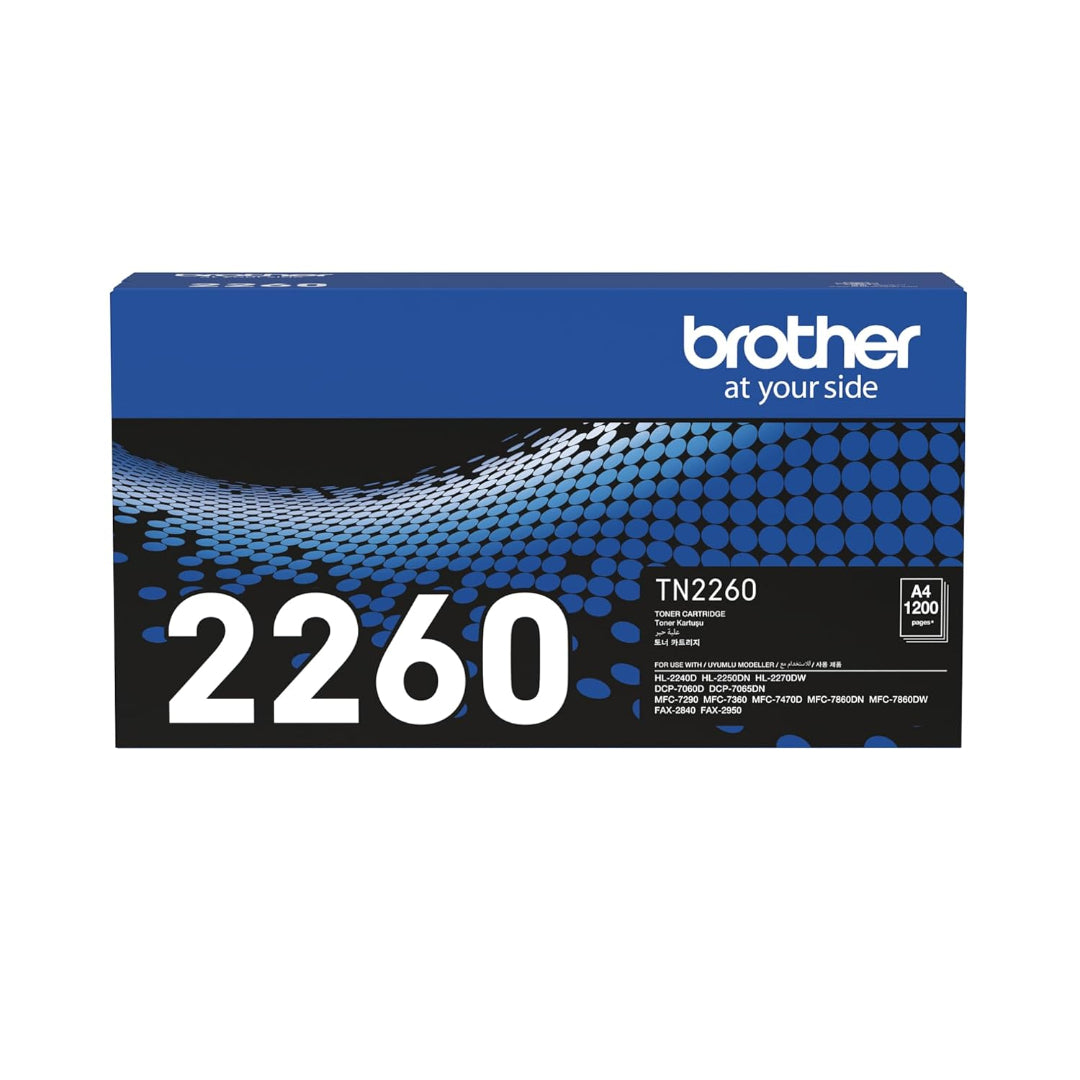 خرطوشة حبر أسود من نوع Brother TN-2260