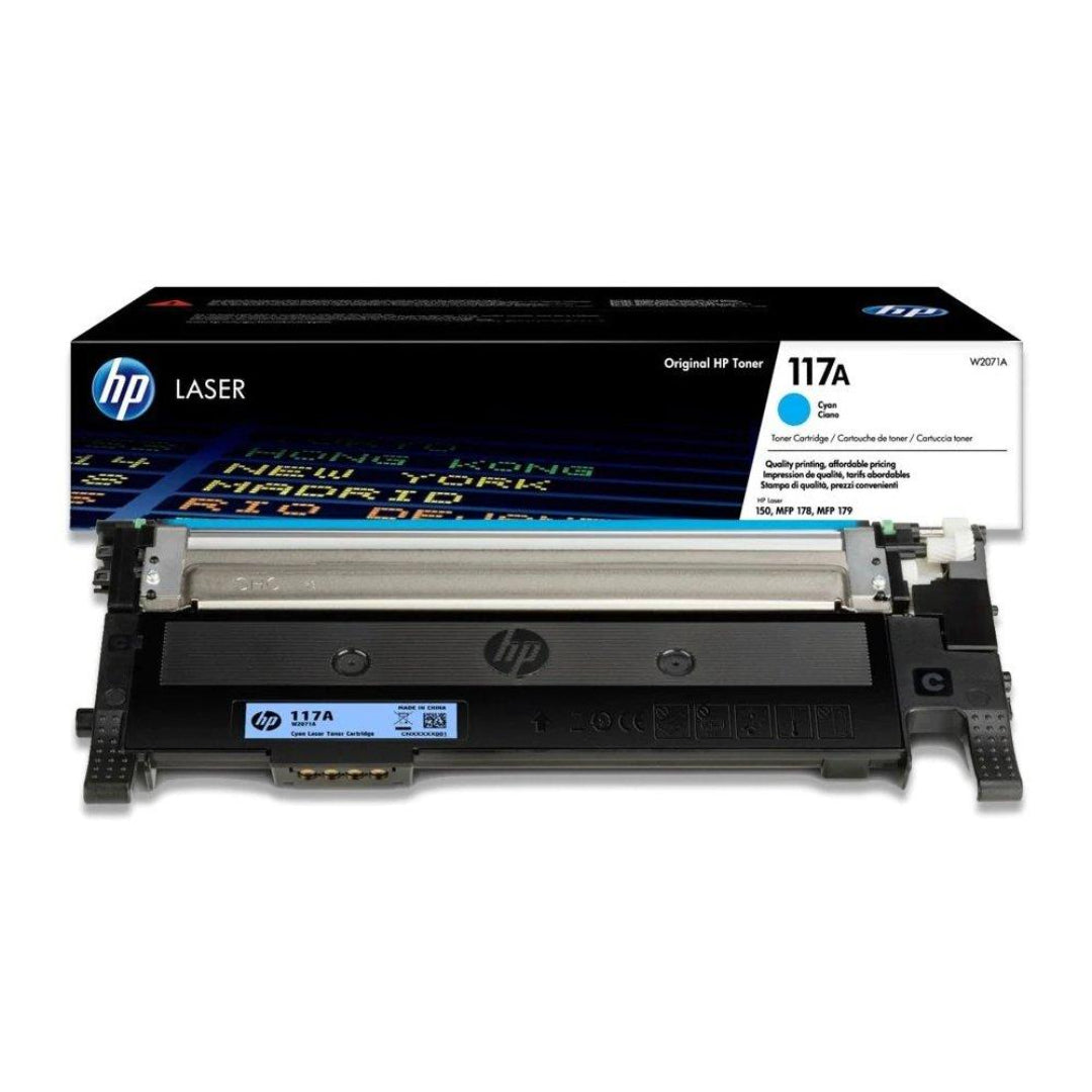 خرطوشة حبر ليزر أصلية HP 117A سماوي