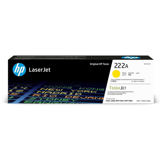 HP 222A Yellow Original LaserJet Toner Cartridge